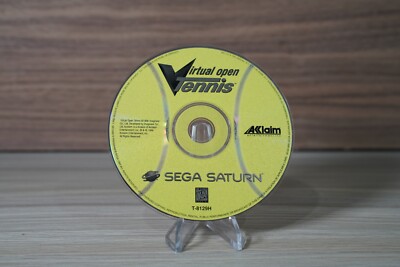 Virtual Open Tennis (Sega Saturn, 1996) Disc Only