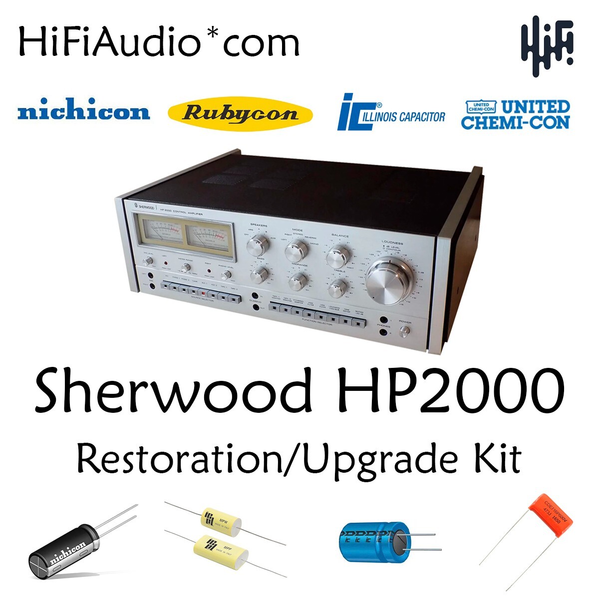 Sherwood HP-2000 vintage audio equipment - eBay listing photo 3