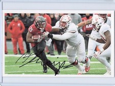 HARRISON PHILLIPS NCAA Stanford Auto Autographed Signed 3x5 Index Card A