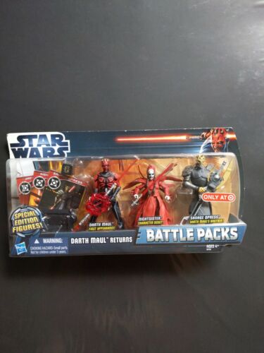 Star Wars Clone Wars Darth Maul Returns Battle Pack - Picture 1 of 12