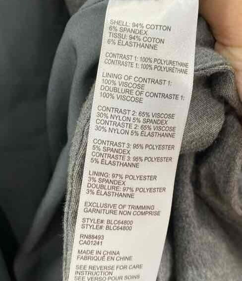 Blanc Noir Updated Traveler Jacket Size S $179 NWT