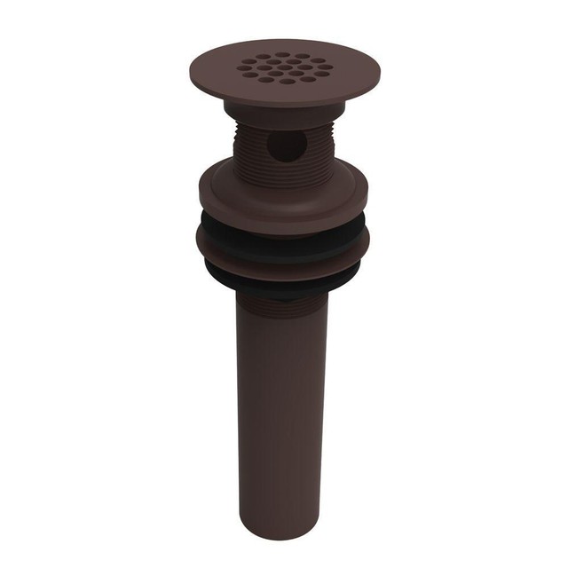 Brasstech 321/10B Grid Drain with Overflow, Oil Rubbed Bronze eBay