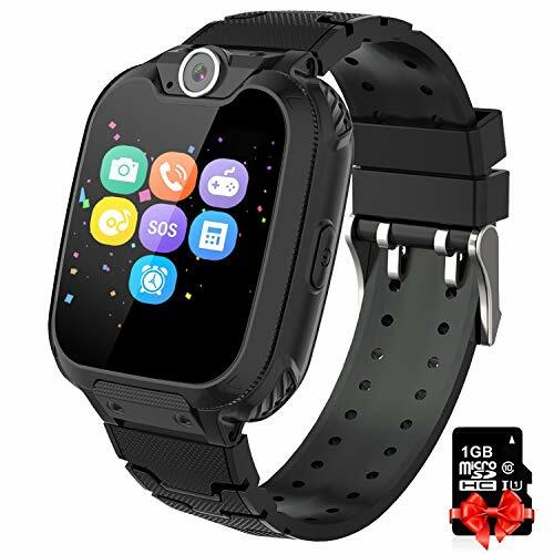 Montre Intelligente Enfants GPS 4-12 ans Lecteur MP3 Carte SD 1GB et 7 Jeux Éducatifs