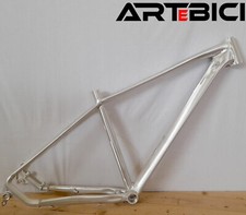 Telaio bici MTB 29 alluminio grezzo XS/S-40 cm -15,5" conico boost cavi interni