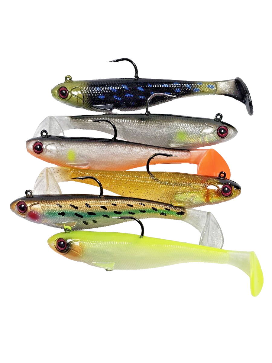 Big Fishing Lures Big Soft Rubber 12cm 30g Tail Sinking Bait