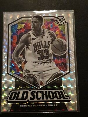 2019-20 Mosaic Prizm Scottie Pippen OLD SCHOOL Bulls Jordan Kobe Giannis Curry 