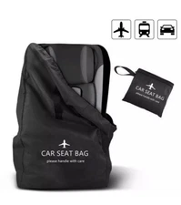 Car Seat Bag~ Car Seat Travel Cover~New~Collapsible Case~Car Seat Protector~