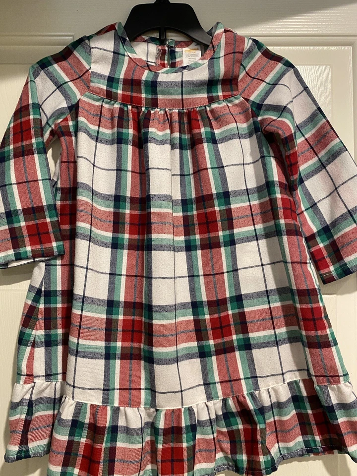 Camisola Gymboree feminina tamanho XS 4 cores de férias vermelho verde B105 - Imagem 2 de 4