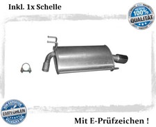 Endschalldämpfer Rechts für Honda Accord VII 2.4 140KW Kombi Auspuff Schelle