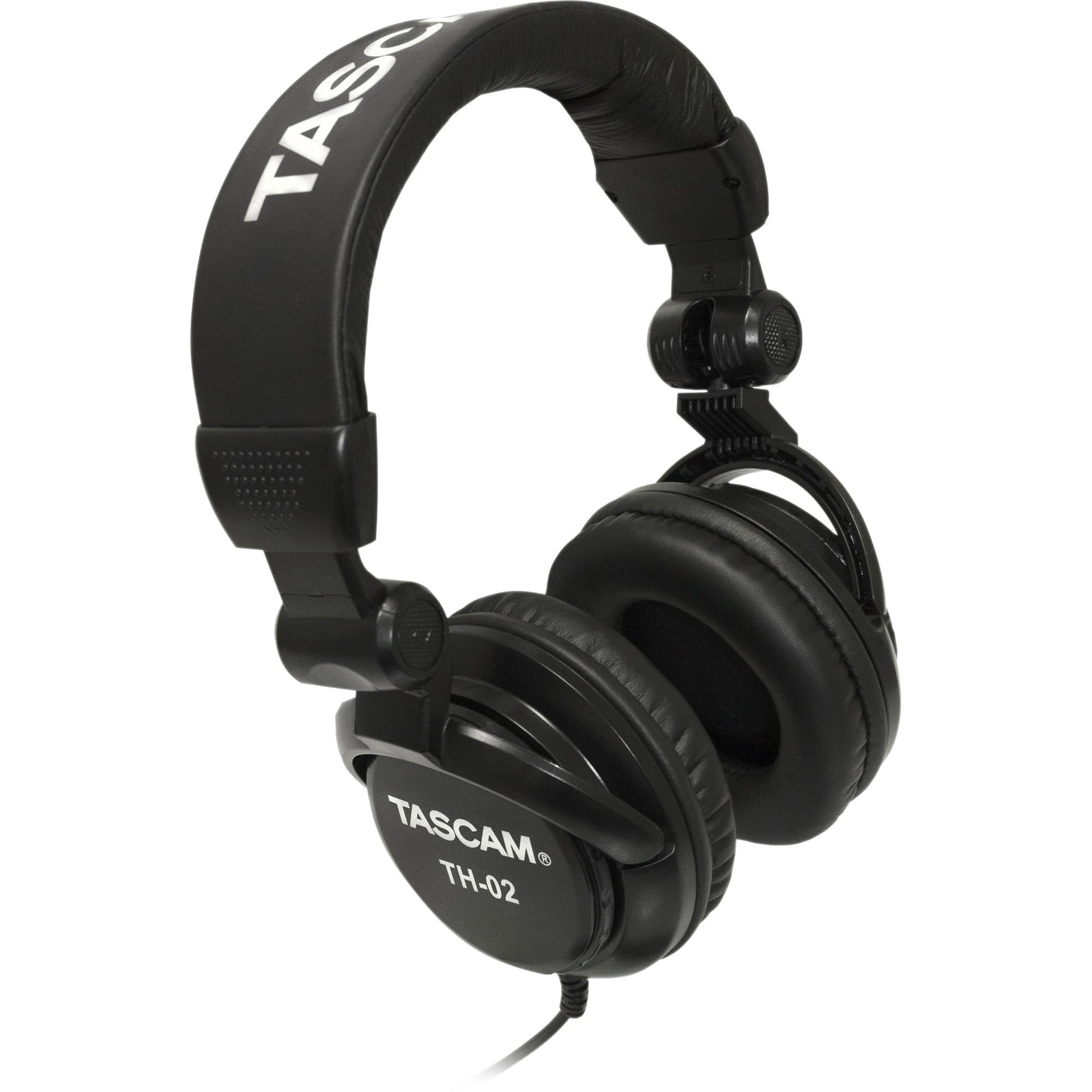 TASCAM TH-02 Professional Over-Ear Studio Headphones for Recording and Monitoring