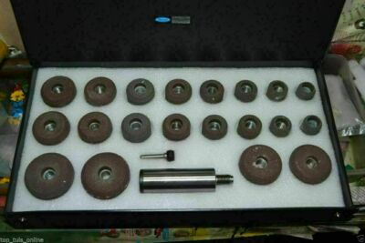 #ad SIOUX VALVE SEAT STONES KIT 20 PCS HOLDER 11 32quot; Valve seat grinding pilot $95.99