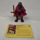 Vintage TMNT Splinter 1988 Partial Card Teenage Mutant Figures Action Toys