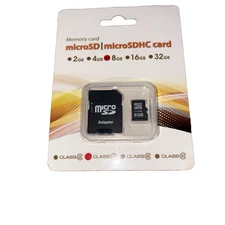 8GB High Speed ​​Micro SD SDXC Class 10 Micro SD Card with Adapter & Case