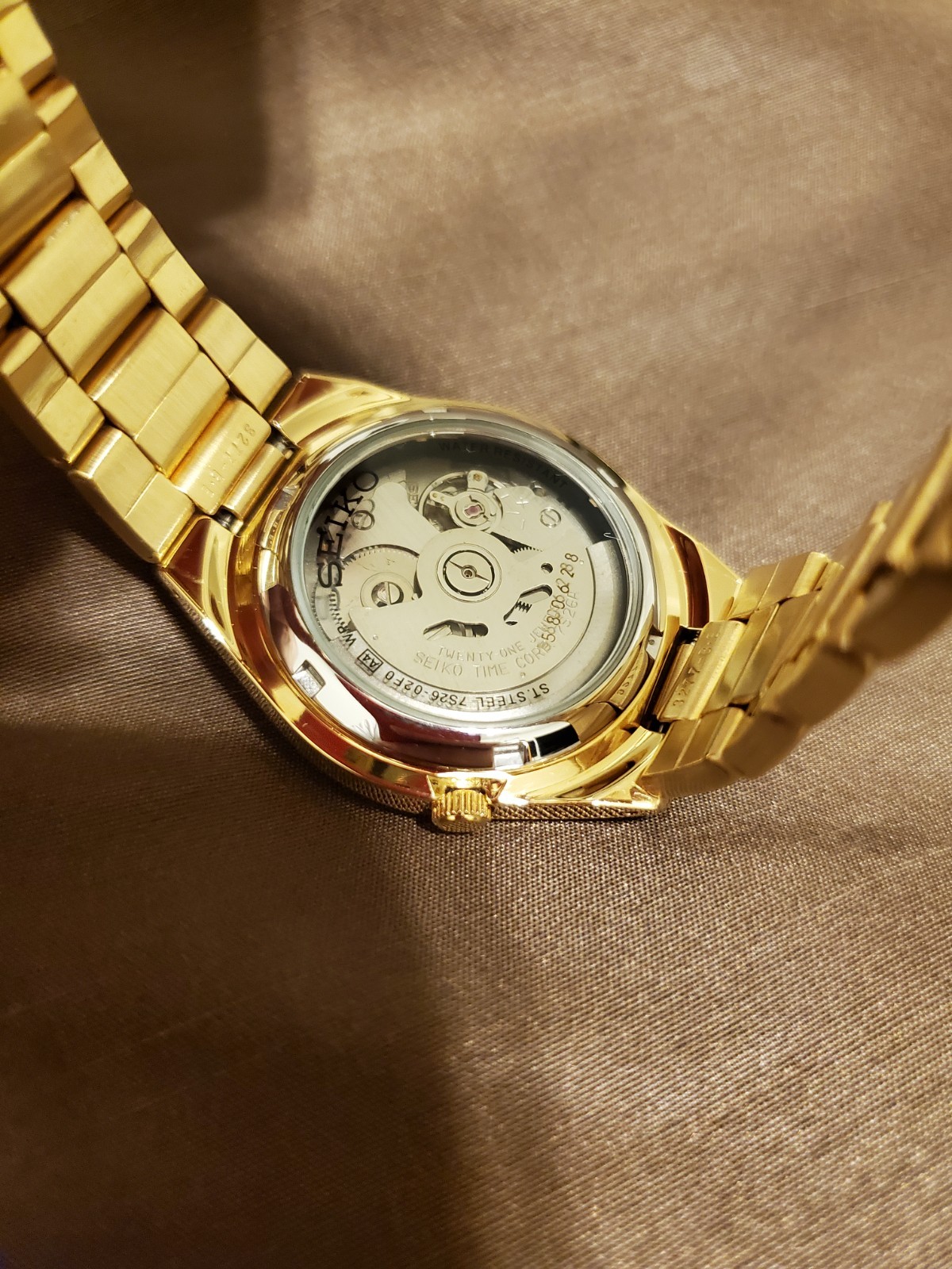 Seiko Men's Gold watch Automatic - Gem