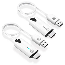 Wireless HDMI Transmitter and Receiver,Portable 1080P HDMI Extender 164FT/50M...