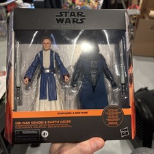 Star Wars The Black Series 6  Concept Art Obi-Wan Kenobi & Darth Vader D23 Expo