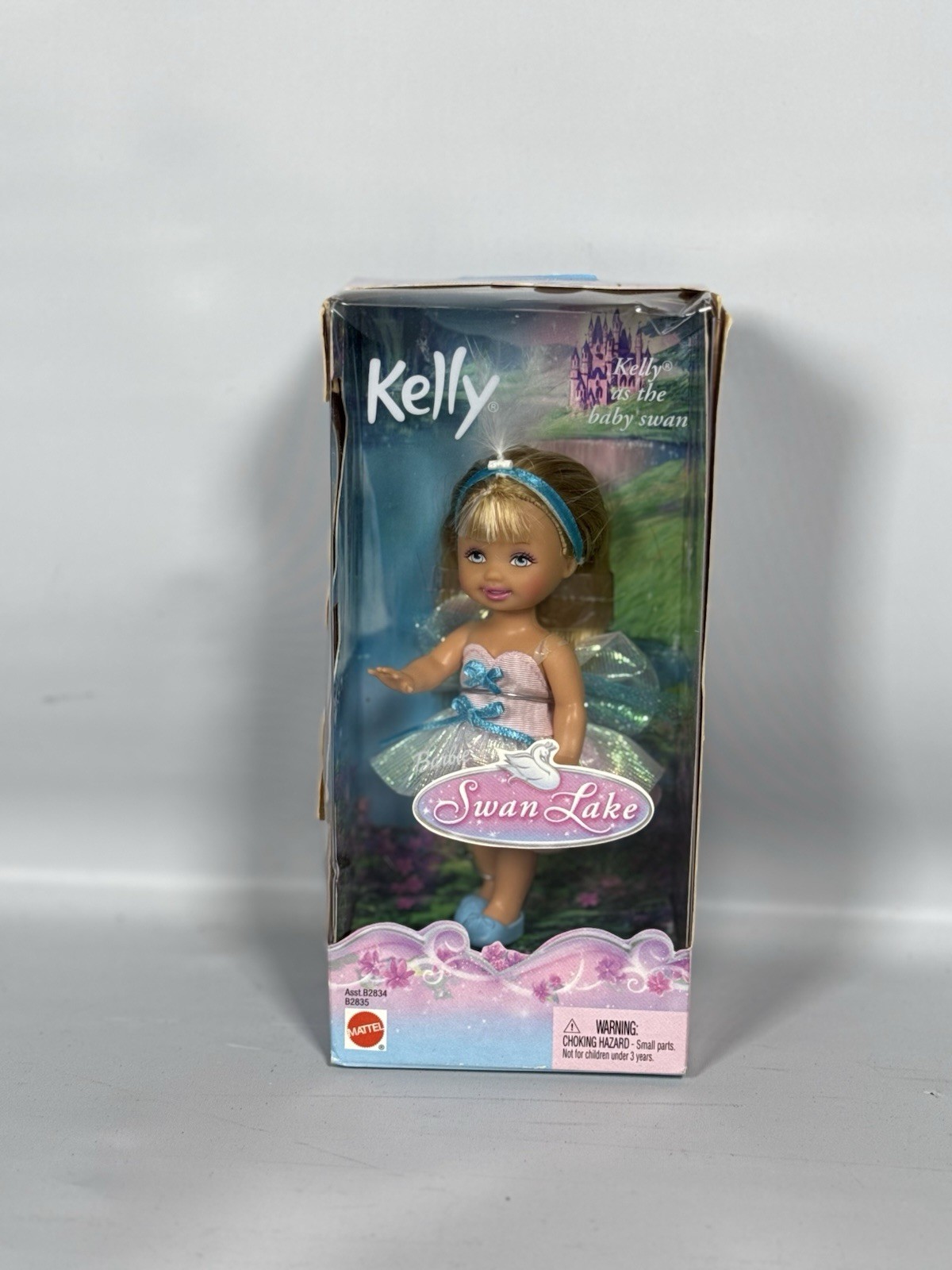 Barbie's Little Sister Kelly Club Swan Lake Kelly as Baby Swan Doll Brand New