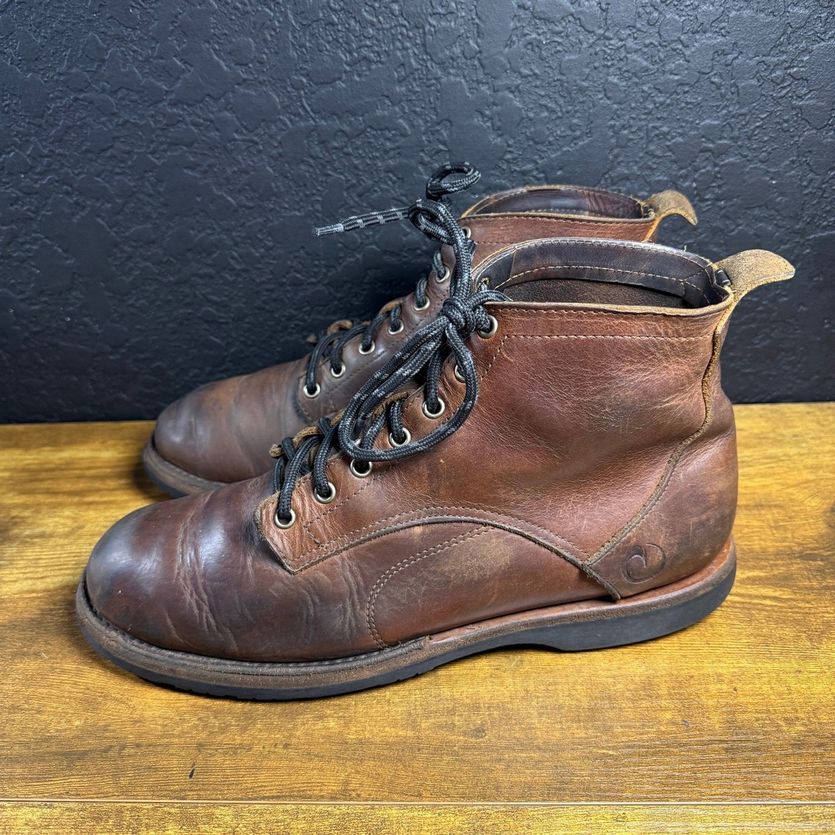 Origin Maine Men’s Coronado 6 Taupe Leather Vibram Sole Boot Size US 10.5 D THE CORONADO 6 INCH BOOT - CHRISTY NATURAL – ORIGIN main image 3