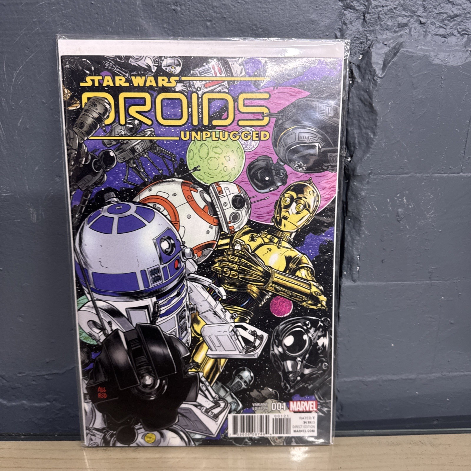 Star Wars Droids Unplugged #1 Michael Allred Variant Cover