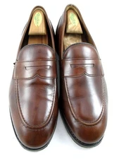 Allen Edmonds "Randolph 2.0" Men's Penny Loafers 9.5 E Brown Museum (694N)