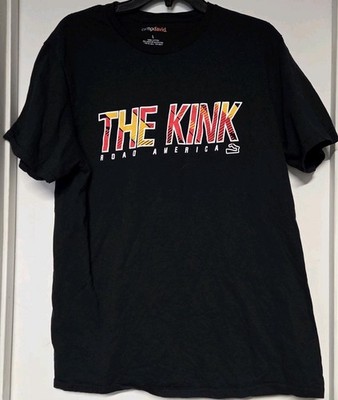 Camp David Road America The Kink Turn 11 Racetrack T-Shirt, Men L, Racing