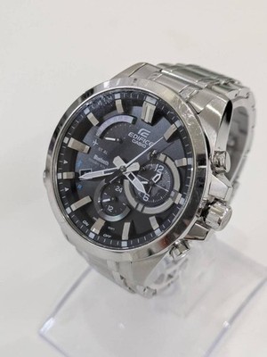EDIFICE CASIO EQB-510 Bluetooth Solar Watch Black Dial