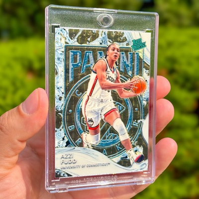 #ad #ad 2025 Panini Case Breaker AZZI FUDD Black Vinyl #1 1 UConn Huskies RC 1 OF 1 $3250.00