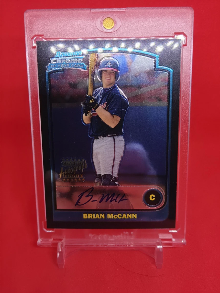 Bowman New York Yankees Baseball Sports Autographed Trading Cards