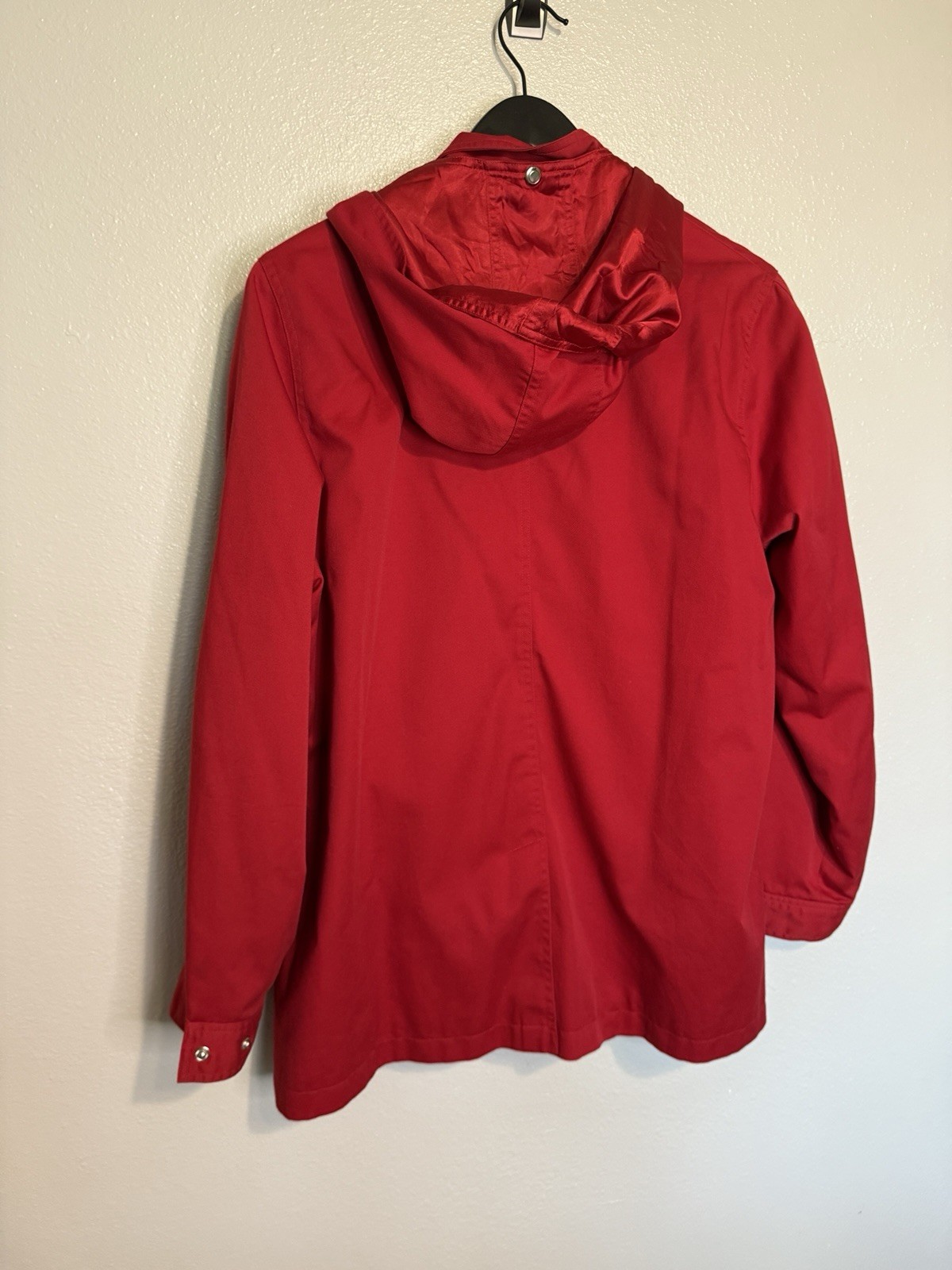 Vintage Red Pendleton Cotton Lined Jacket Detacha… - image 9