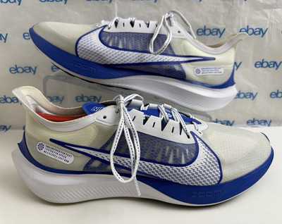 Nike Zoom Gravity White/Blue BQ3202-100 Men's Running Shoes US Size 13