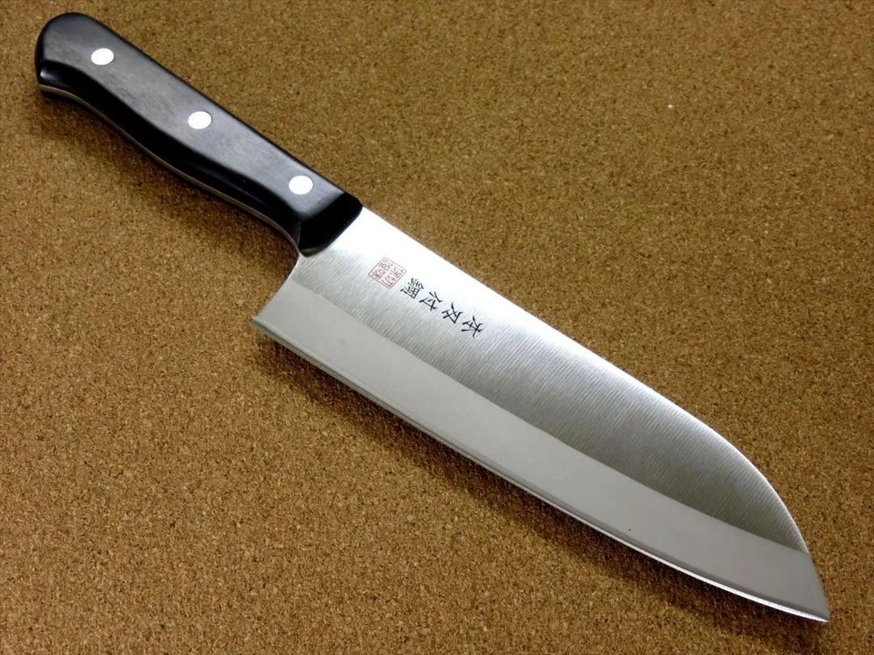 Cuchillo TS Madame Suji Santoku 170mm AUS-8 Cromo Molibdeno Acero Japón - Imagen 4 de 4
