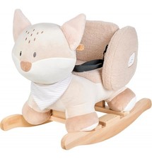 NATTOU Dondolo per Bambini in Legno Flo la Volpe