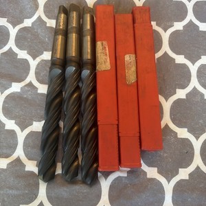 Melcut Tool #1611 C33 031 002 HSS DRILL BIT 0.95720”, Or 24.32mm X 11”OA  3pset