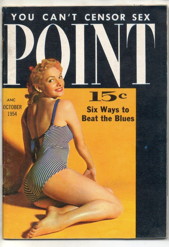 POINT MAGAZINE OCT. 1954.  MARILYN MONROE, LILI ST. CYR, ABBE LANE, MARA LANE