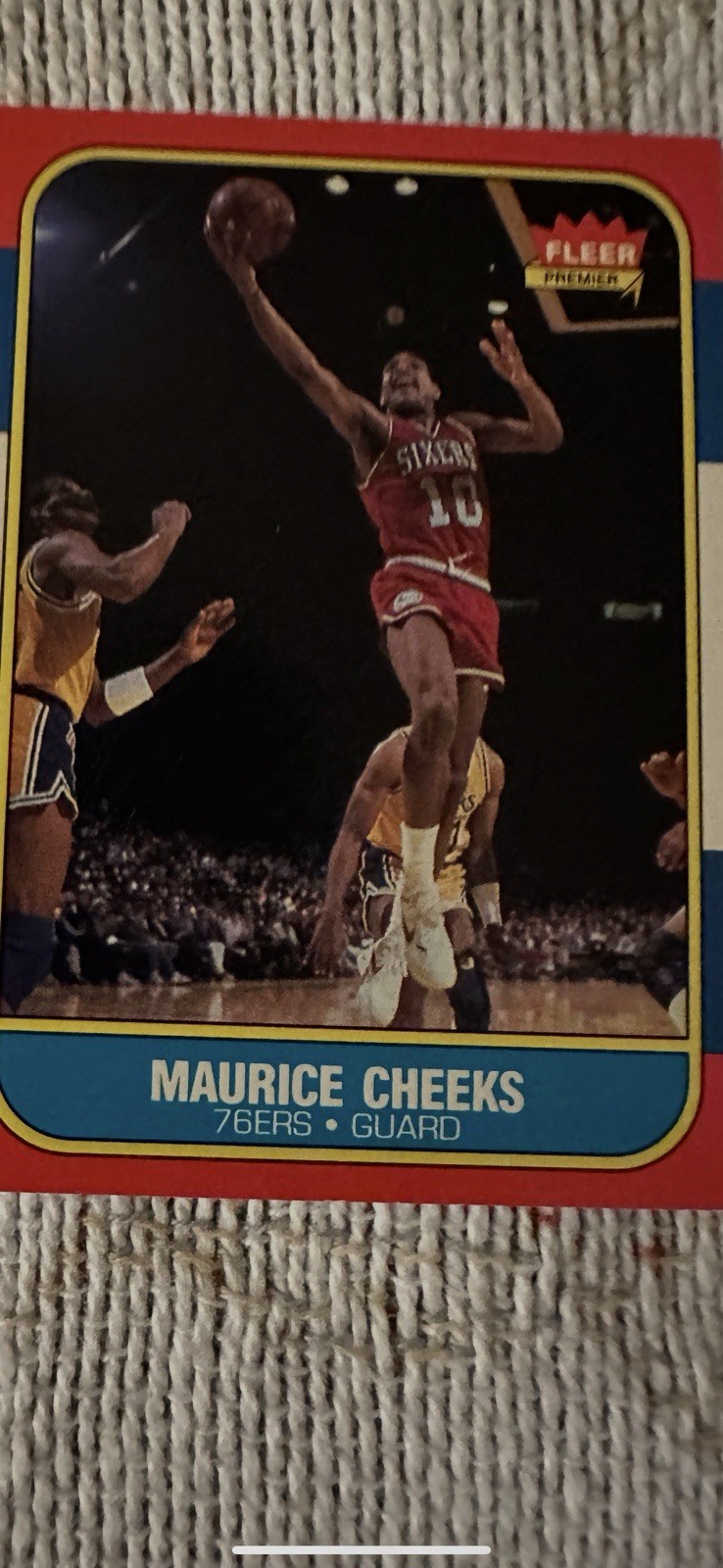 1986-87 Fleer - Maurice Cheeks #16