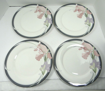 Noritake New Decade Cafe Du Soir Dinner Plates Set of 4 Japan