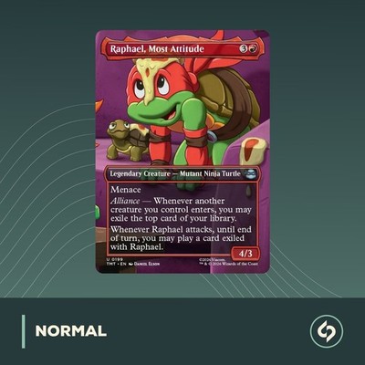 MTG | Raphael, Most Attitude | Turtles | TMNT | SHOWCASE | NM | EN