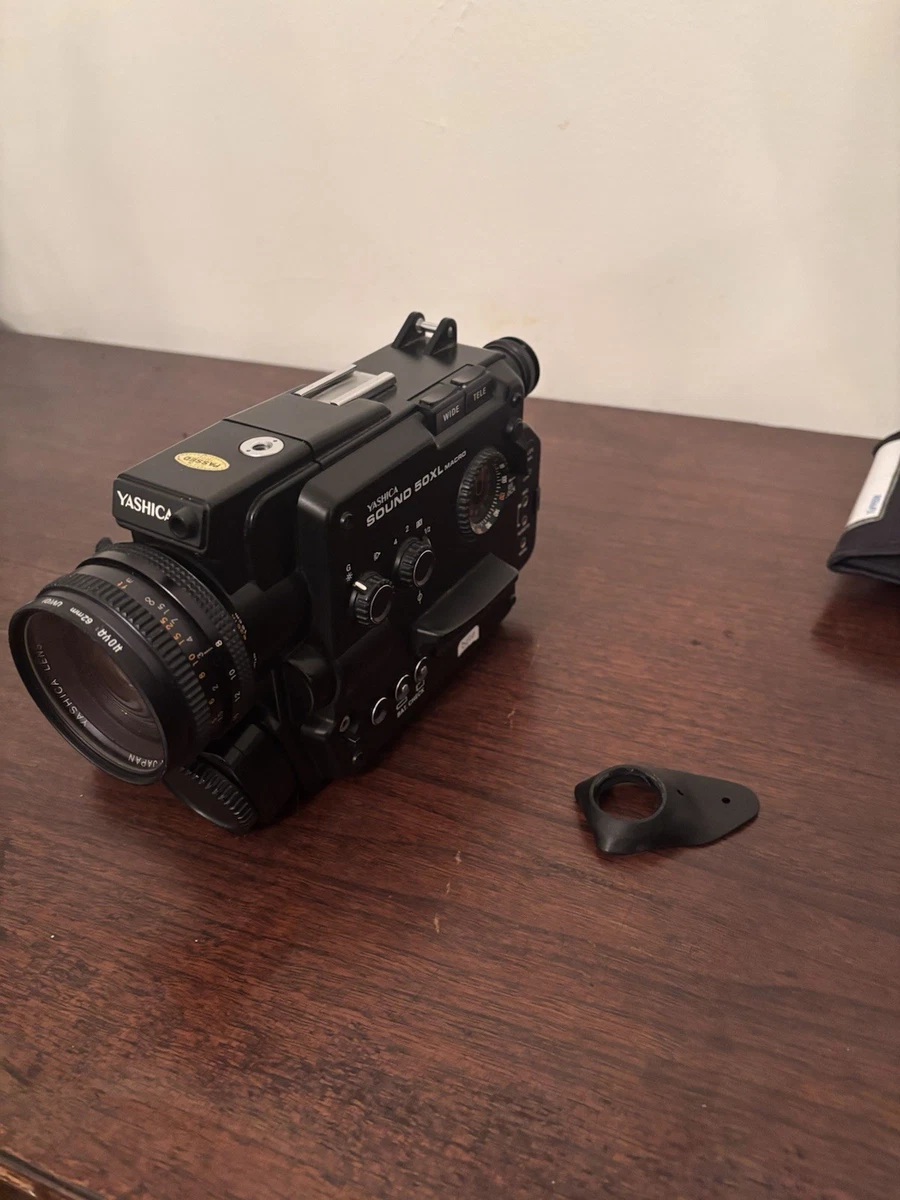 YASHICA SOUND 50XL 8-40mmレンズ Yashica Sound 50XL Macro Super 8 Camera/ 8–40mm f/1.2 Lens