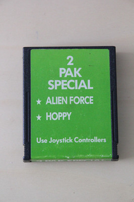 ATARI 2600 2 Pak Special Alien Force Hoppy 1992 2 Player