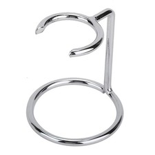 Men Razor and Shaving Brush Stand, Stainless Steel Shave Holder 3