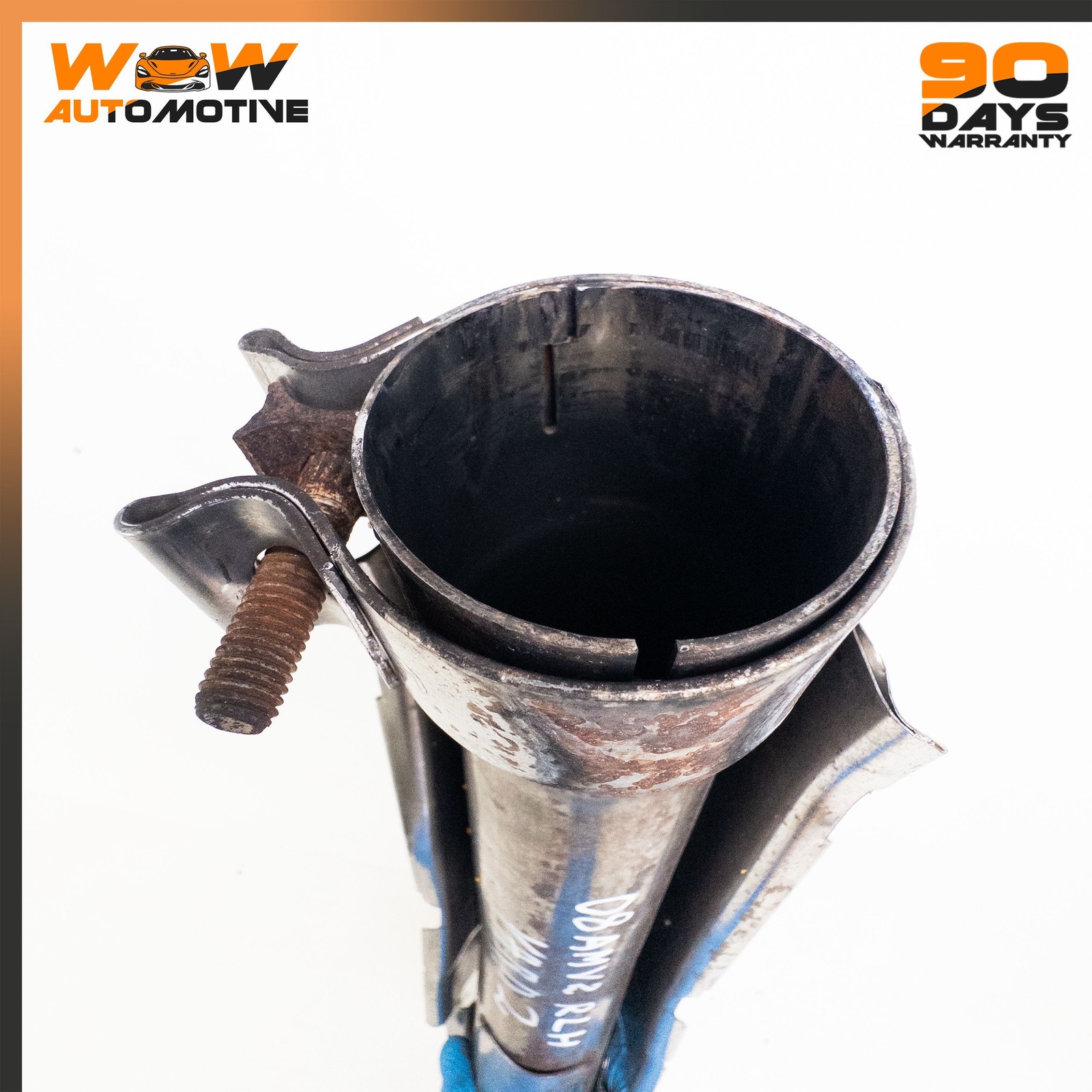 06-16 ASTON MARTIN V8 VANTAGE 4.3L REAR LEFT EXHAUST INTERMEDIATE PIPE OEM
