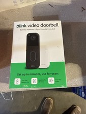 Blink Video Doorbell newest model   Head-to-toe HD view, two-year battery life