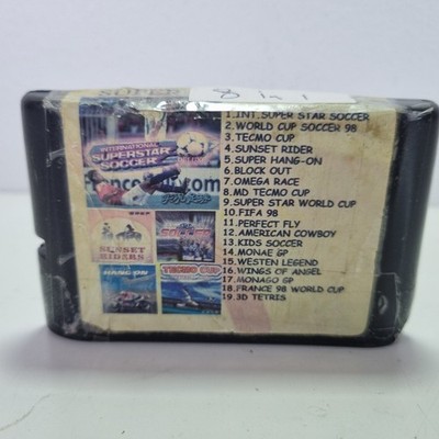 Sega Mega Drive 8 in 1 Spiele - Nur Cartridge + GRATISVERSAND