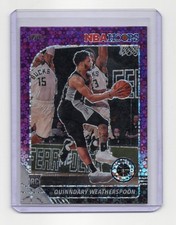 2019-20 Hoops Premium Stock #236 Quinndary Weatherspoon Prizms Purple Disco