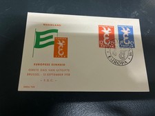 (1984) 28-12-2025 - EUROPA CEPT stamp on cover - (1958) Netherlands