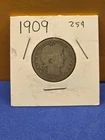 1909 SILVER BARBER QUARTER NICE COIN silver Is Up SILVER COIN 90% Qtr.