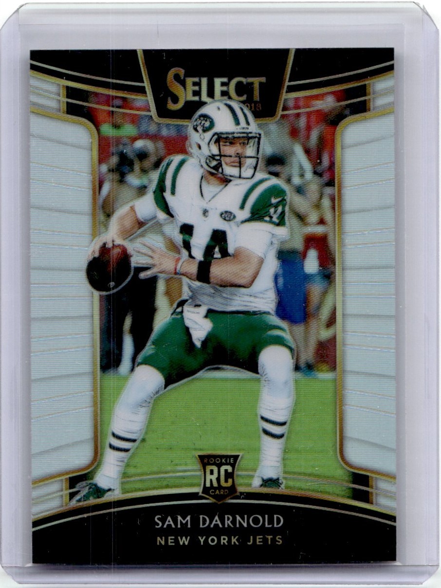 2018 PANINI SELECT ROOKIE SILVER SAM DARNOLD RC SEATTLE SEAHAWKS #18