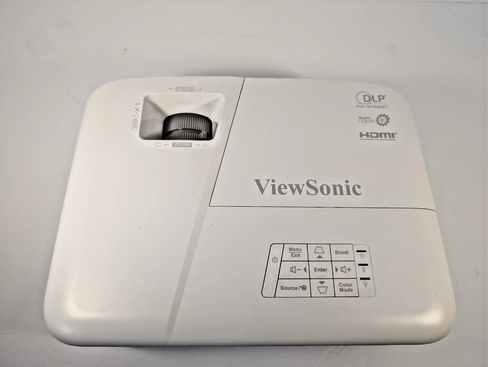 ViewSonic PA503W (VS16907) 96 Hours Full HD 3D DLP Projector  HDMI  3600 Lumens - Image 3 of 4