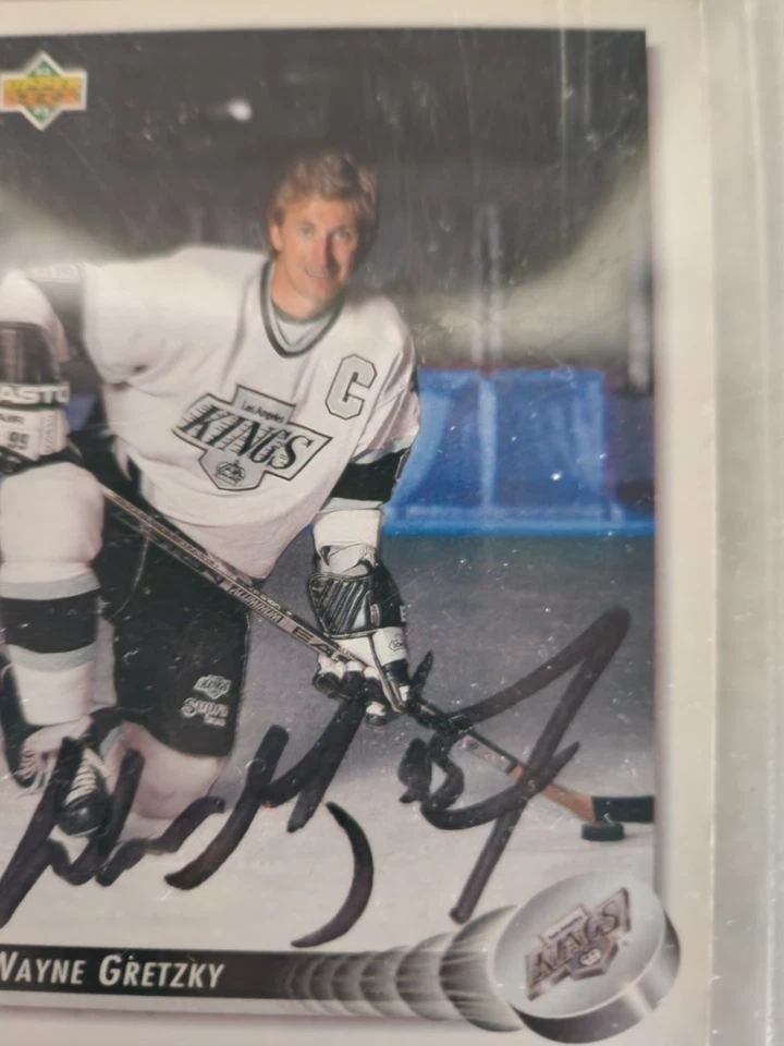 1999 SP Authentic Buybacks 133/500 Wayne Gretzky (1991-92 Upper Deck) #437 Auto - Image 3 of 4