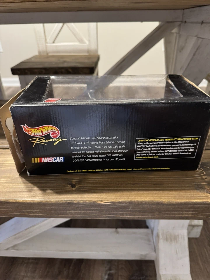 Paquete de 2 autos 1:24 Hot Wheels Racing Nascar John Andretti STP #43 y 1:64 autografiados Foto 4 de 4